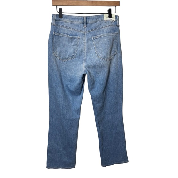 L'Agence High Rise Cropped Denim Blue Jeans Size 29 NWT - Picture 3 of 10